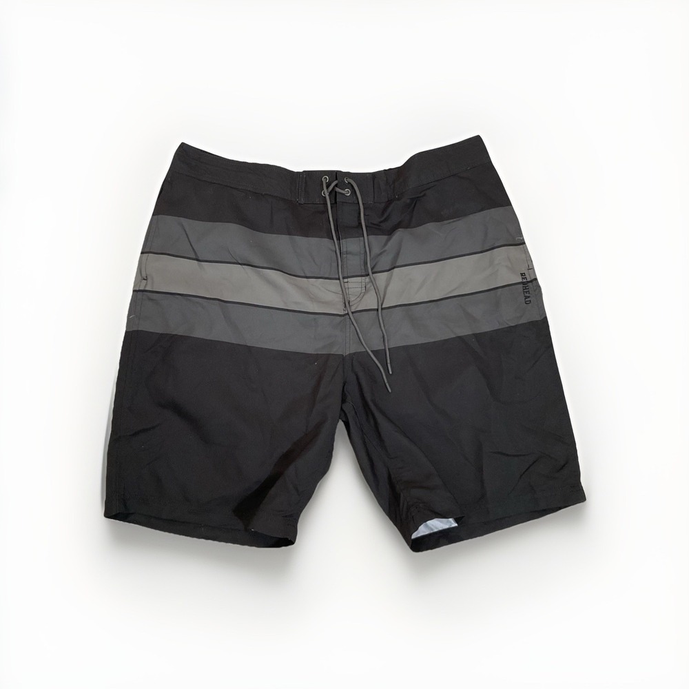 NWT‎ RedHead Swim Trunks Bathing Suit Men's 2X Blue Camo Black Stripe
